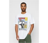 Mister Tee Eazy-e Rap Magazine Oversize Short Sleeve T-shirt Blanc 4XL Homme
