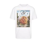 Mister Tee T-Shirt 'El Paso' bleu clair / mélange de couleurs / orange pastel / blanc cassé, Taille L