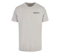Mister Tee T-Shirt 'Epic Stories Great Memories' gris / noir / blanc, Taille M