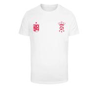 Mister Tee T-Shirt 'Espana' jaune foncé / rouge / blanc, Taille L
