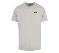 Mister Tee T-Shirt 'Espresso M Club' chocolat / cappuccino / gris / noir, Taille M