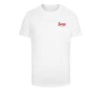 Mister Tee T-Shirt 'Espresso Veloce' vert / rouge / blanc, Taille XXXL