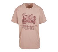 Mister Tee T-Shirt 'Etoile Royale' violet / rose, Taille L