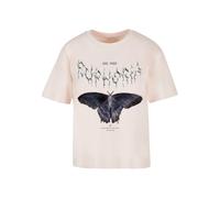 Mister Tee T-shirt 'Euphoria' indigo / vert foncé / rose pastel / noir, Taille M
