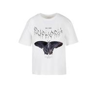 Mister Tee T-shirt 'Euphoria' marron / pierre / noir / blanc, Taille XL