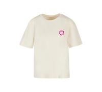 Mister Tee T-shirt 'Everything's Nice' crème / magenta, Taille XS