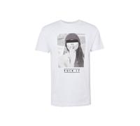 Mister Tee T-Shirt 'F#?KIT' gris clair / gris foncé / blanc, Taille XL