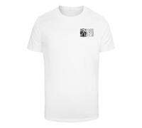 Mister Tee T-Shirt 'Faith Over Fear' beige / vert / noir / blanc, Taille XXL