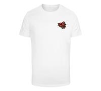 Mister Tee T-Shirt 'Faithful' mélange de couleurs / blanc, Taille XS