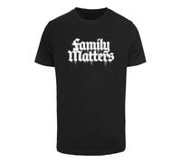 Mister Tee T-Shirt 'Family Matters' noir / blanc, Taille XXL