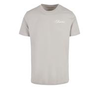 Mister Tee T-Shirt 'Fearless Crow' marron / gris / blanc, Taille XXL