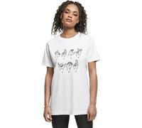 Mister Tee T-shirt femme Ladies Fu Sign Language Tee White XS