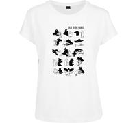 Mister Tee T-shirt femme Ladies Talk To The Hand Box Tee XS