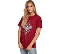 Mister Tee T-Shirt Femme Oversize Imprimé Nuit De Papillon