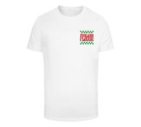 Mister Tee T-Shirt 'Flavor Italiano' vert / rouge / blanc, Taille XS