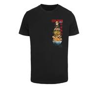 Mister Tee T-Shirt 'Flavour Explosion' bleu / marron / orange / rouge / noir, Taille L