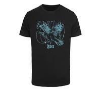 Mister Tee T-Shirt 'Flying Free' bleu ciel / noir, Taille XS