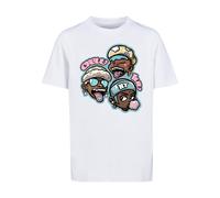 Mister Tee T-Shirt 'Forever' turquoise / marron / rose / blanc, Taille 134-140