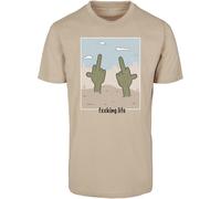 Mister Tee T-shirt Fucking Life Tee Sand XS