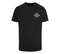 Mister Tee T-Shirt 'Get Out The Way' noir / blanc, Taille L