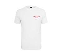 Mister Tee - T-shirt homme Giuseppe's Pizzeria - Blanc - Taille L (EU)