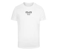 Mister Tee T-Shirt 'Give Yourself Time' bleu / rouge / noir / blanc, Taille S