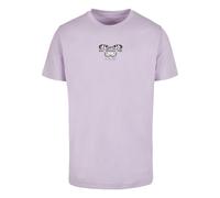 Mister Tee T-Shirt 'Give Yourself Time' lilas / rouge / noir / blanc, Taille 4XL