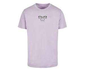 Mister Tee T-Shirt 'Give Yourself Time' lilas / rouge / noir / blanc, Taille 5XL
