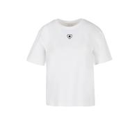 Mister Tee T-shirt 'Good Vibes Only Heart' noir / blanc, Taille M