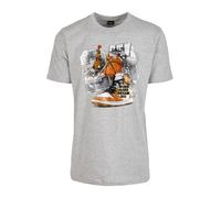Mister Tee T-Shirt gris chiné / mélange de couleurs, Taille S