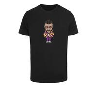 Mister Tee T-Shirt 'Grow Up To Stand Out' beige foncé / jaune / violet / noir, Taille L