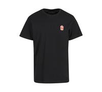 Mister Tee T-Shirt 'Have A Drink' rose / rouge / noir, Taille M