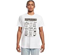 T-shirt Mister Tee Espresso Yourself Coffee Tee Blanc L