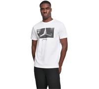 Mister Tee – T-shirt Homme "Pray" – blanc/gris – Taille M