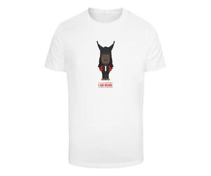 Mister Tee T-Shirt 'I Am Music' mastic / rouge / noir / blanc, Taille 5XL
