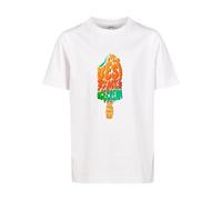 Mister Tee T-Shirt 'Ice Cream' mélange de couleurs / blanc, Taille 134-140