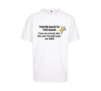 Mister Tee T-Shirt 'Intepol' safran / vert / noir / blanc, Taille M