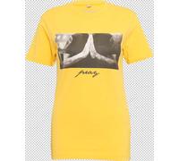 Mister Tee T-shirt jaune / gris / noir, Taille 4XL