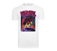 Mister Tee T-Shirt jaune / rose / noir / blanc, Taille XXL