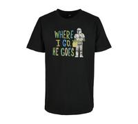 Mister Tee T-Shirt Kids Mandalorian Where I Go Tee black 110/116