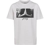 Mister Tee T-shirt Kids Pray Tee White 134/140