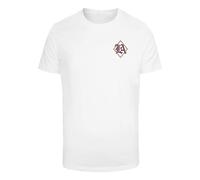 Mister Tee T-Shirt 'LA City Print' jaune / violet / noir / blanc, Taille 4XL