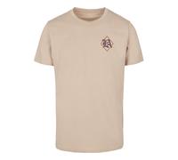 Mister Tee T-Shirt 'LA City' sable / jaune / violet / blanc, Taille M