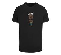 Mister Tee T-Shirt 'LA Sketch' mélange de couleurs / noir, Taille L