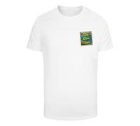 Mister Tee T-Shirt 'La Vita E Breve' bleu / jaune / vert / blanc, Taille L