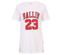 Mister Tee T-Shirt 'Le Papillon' rouge / noir / blanc, Taille XS