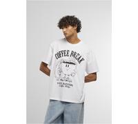 Mister Tee T-shirt Life Happens Coffee Helps Oversize MT3865 XS