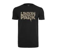 Mister Tee T-Shirt 'Linkin Park' beige clair / noir, Taille L