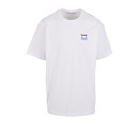 Mister Tee T-Shirt 'Live Bold' bleu / blanc, Taille S