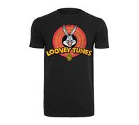 Mister Tee T-Shirt 'Looney Tunes Bugs Bunny' jaune / gris / rouge orangé / noir / blanc, Taille XS